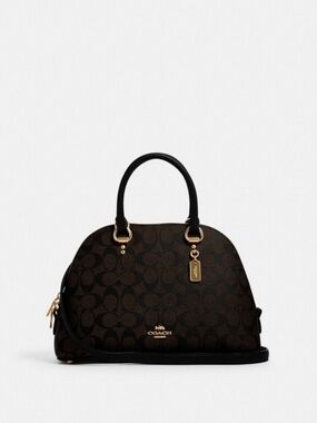 Katy Satchel In Signature Canvas